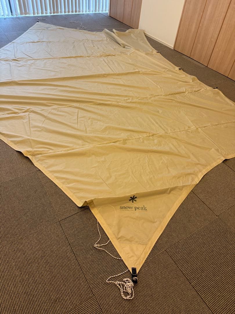 【雪峰祭2022】スノーピーク コネクトタープヘキサ アイボリー FES-275