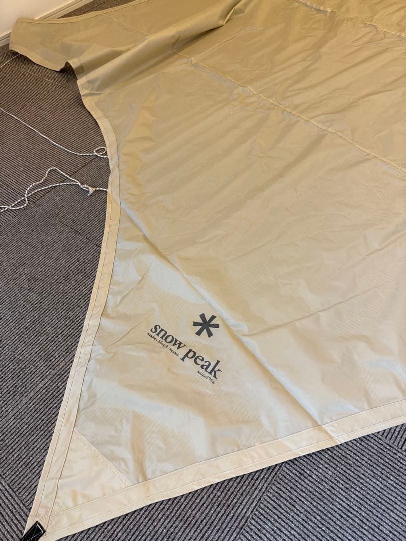 【雪峰祭2022】スノーピーク コネクトタープヘキサ アイボリー FES-275