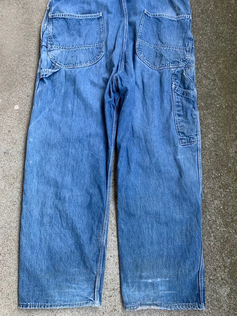 70s〜　Lee リー　デニム　オーバーオール　アメリカ製　USA製