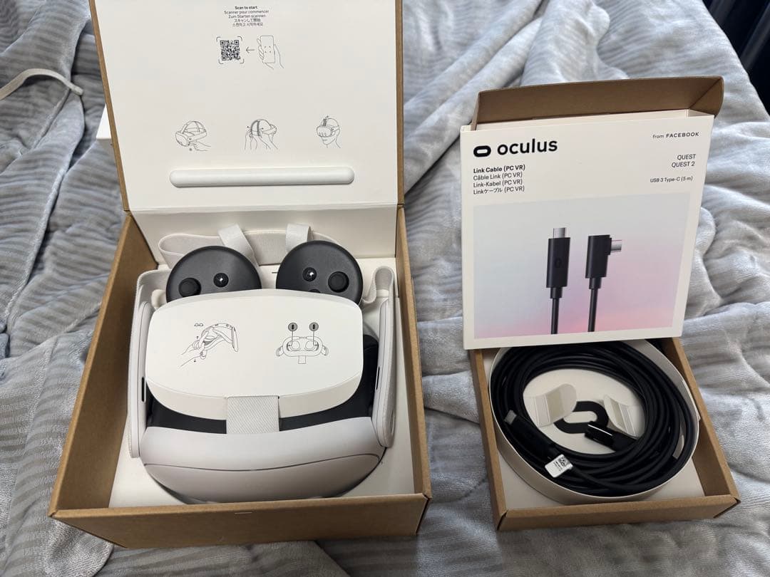  Quest 3 512GB + 純正linkケーブルセット