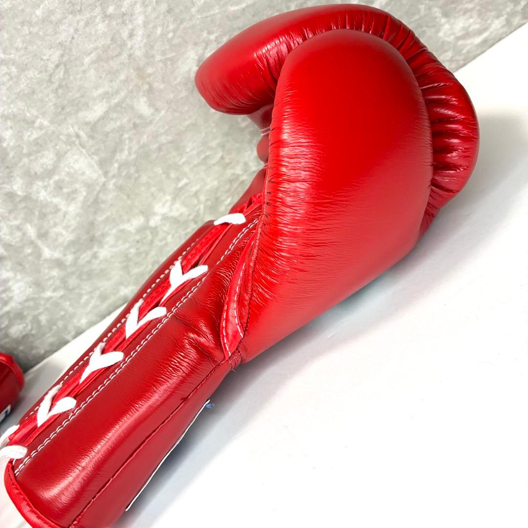 【未使用】 WINDY ウィンディー 試合用ボクシンググローブ ひも式 12oz