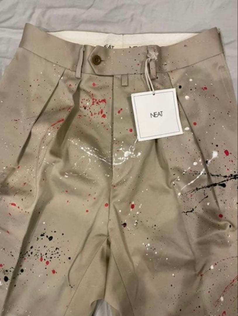 NEAT ユナイテッドアローズ別注　ペイントパンツ44