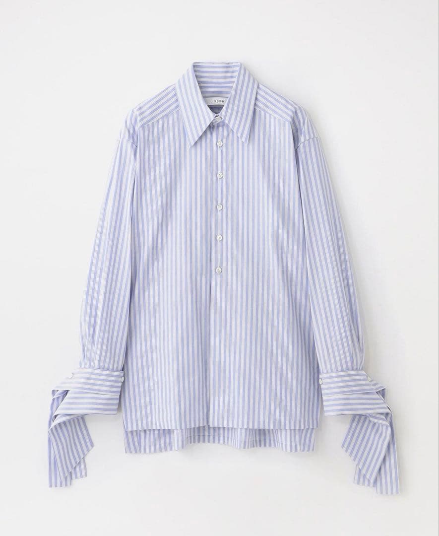 ujoh ストライプシャツ