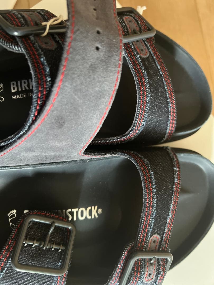 新品ビルケンシュトック 1774 アリゾナ Denim サンダル42 27cm
