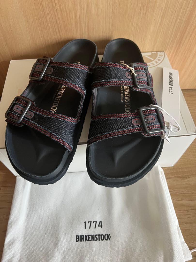 新品ビルケンシュトック 1774 アリゾナ Denim サンダル42 27cm