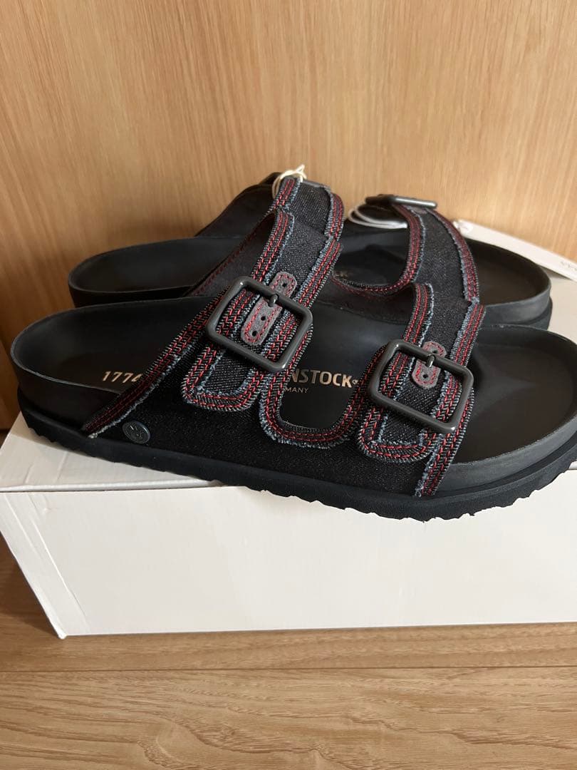 新品ビルケンシュトック 1774 アリゾナ Denim サンダル42 27cm