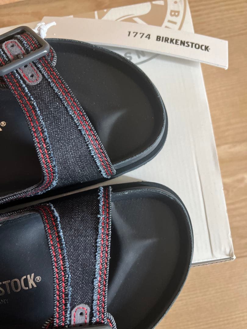 新品ビルケンシュトック 1774 アリゾナ Denim サンダル42 27cm