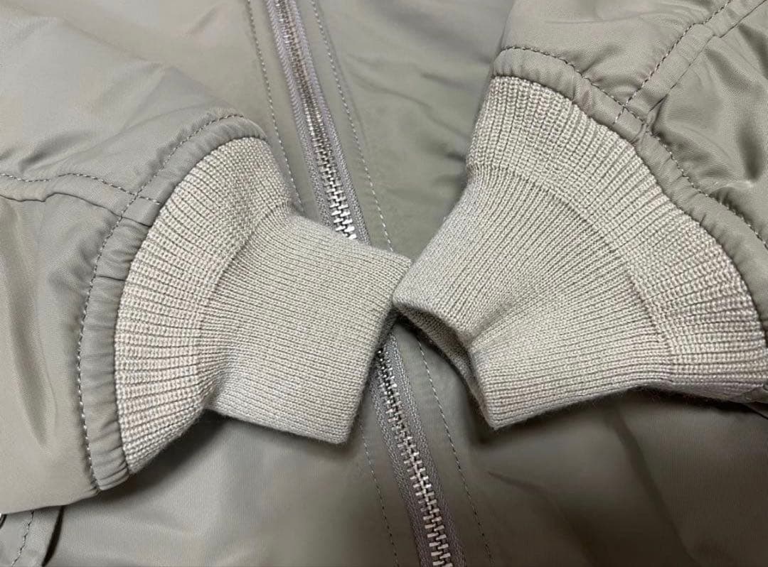 アダムエロペ 【サステナブル】MA-1ボアリバーシブルコート　川口春奈着用