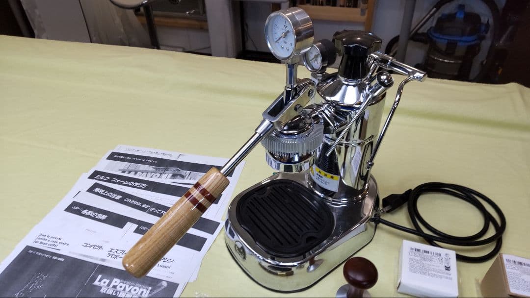 La Pavoni 　ラ パヴォー二　現行ミレニアムモデル　エスプレッソマシン