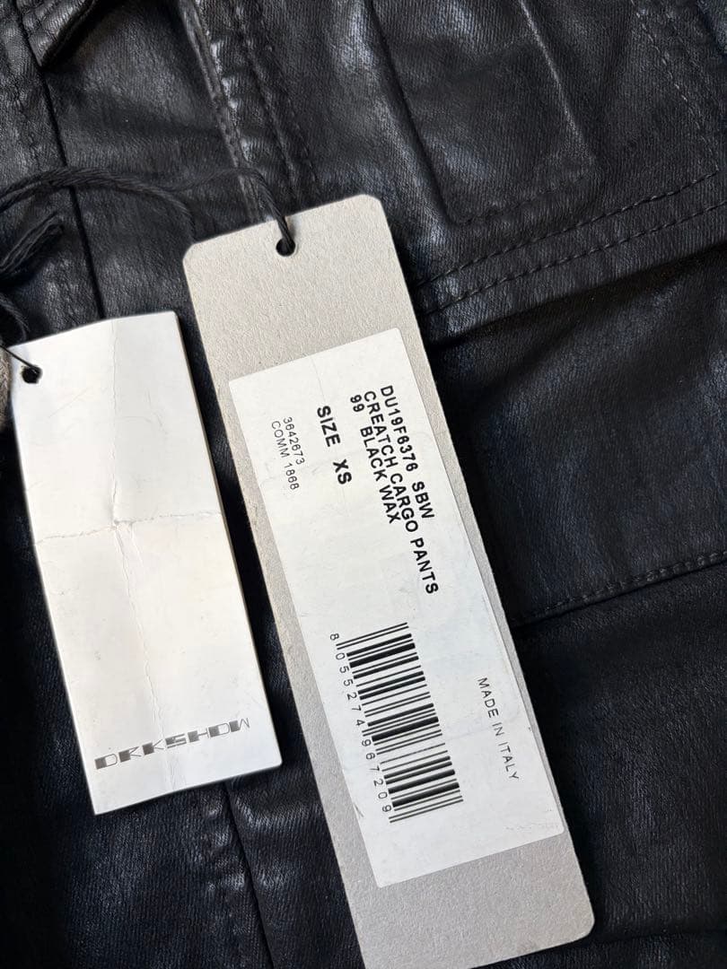 RickOwens drkshdw カーゴパンツ SBW サイズXS