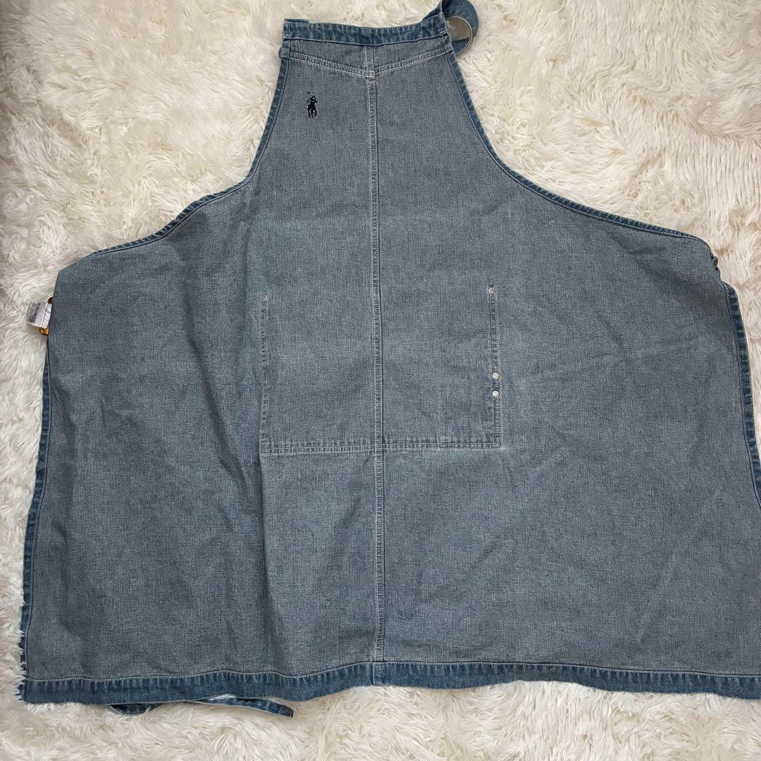 ■美品■ Ralph Lauren ラルフローレン デニム エプロン