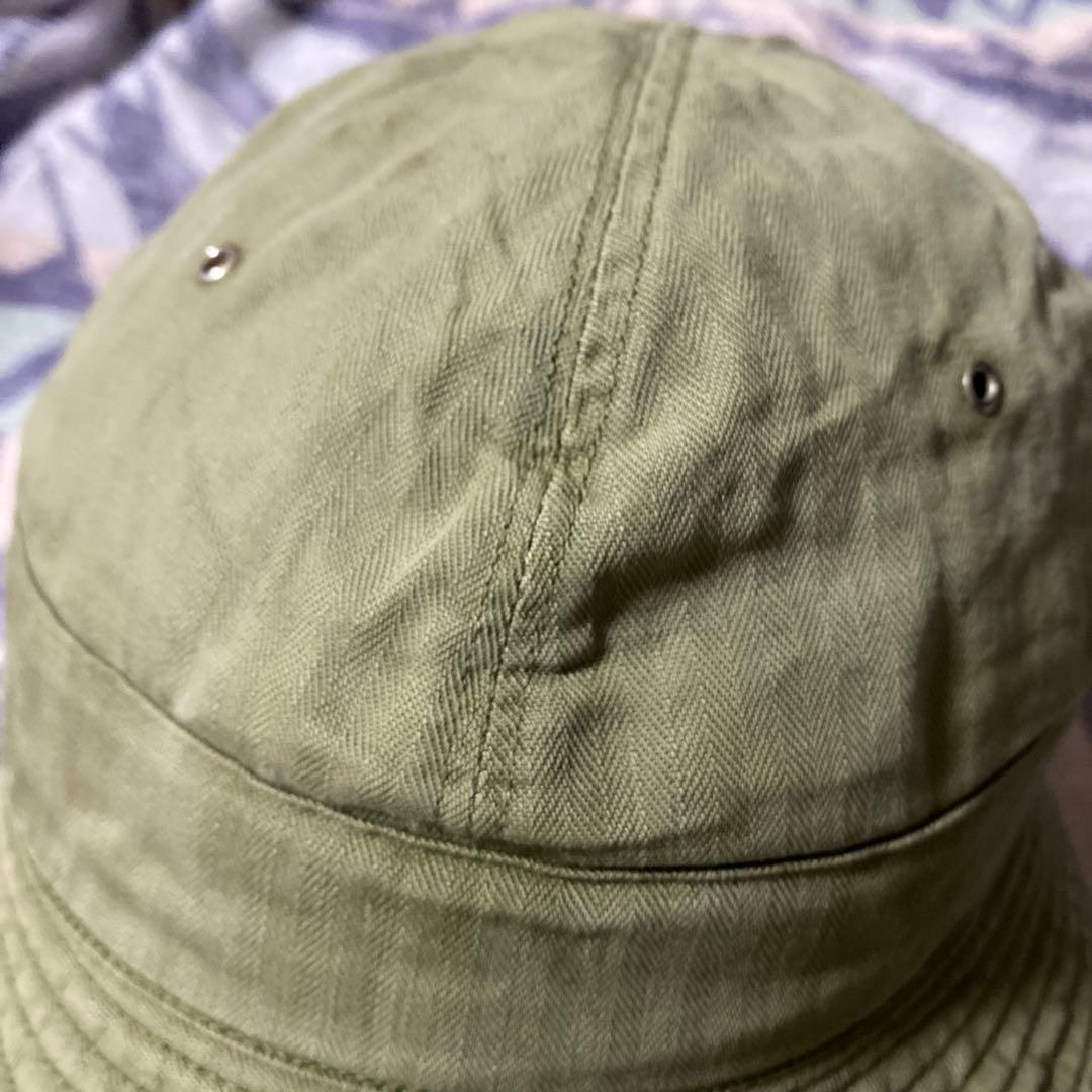 40s ビンテージUS ARMY HBT ヘリンボーンツイル ハット