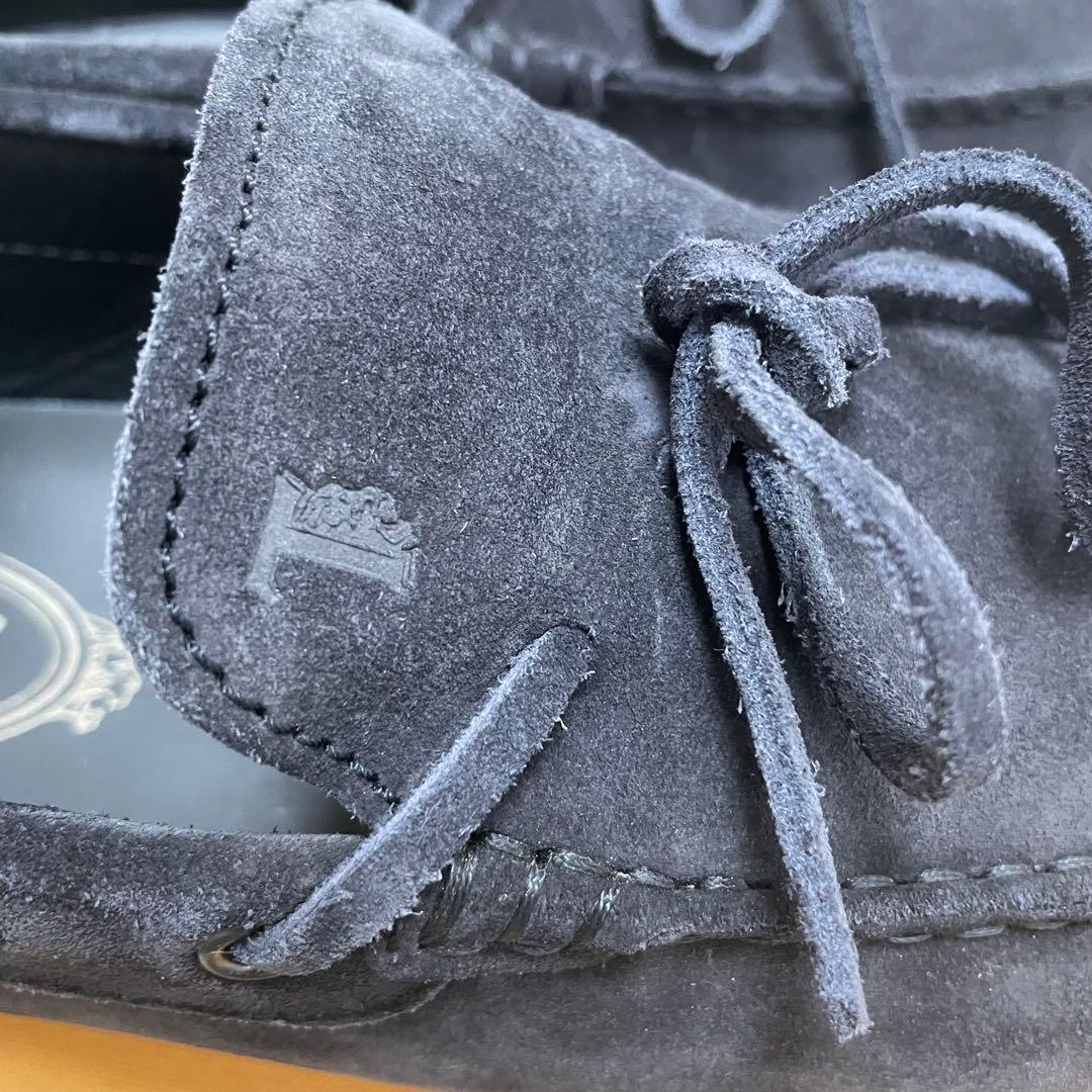 綺麗❤️トッズ フラットシューズ モカシン ドライビングシューズ スウェード 黒