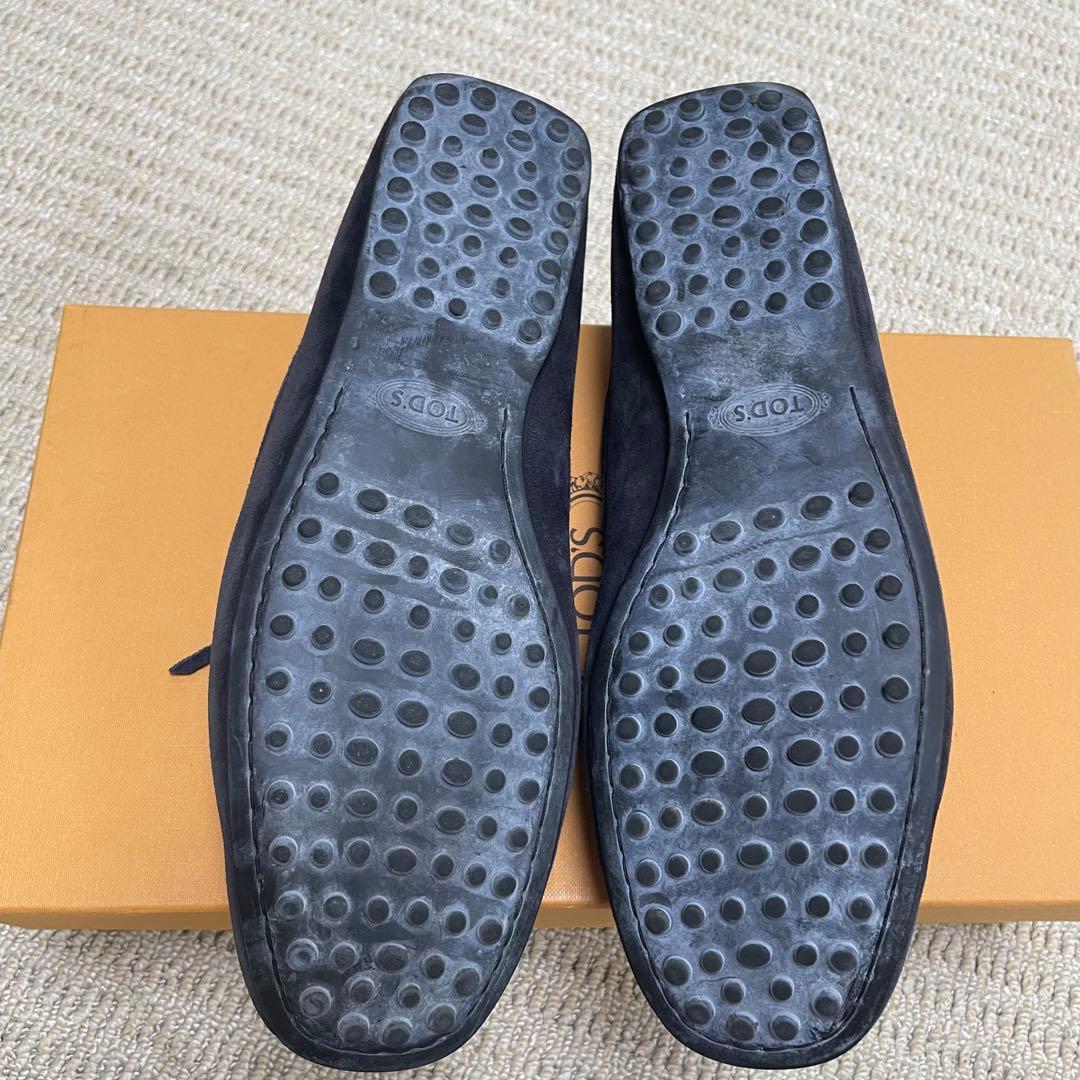 綺麗❤️トッズ フラットシューズ モカシン ドライビングシューズ スウェード 黒