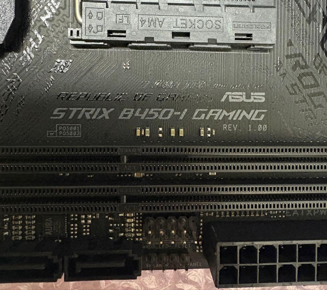 ASUS ROG STRIX B450-I GAMING AM4マザーボード