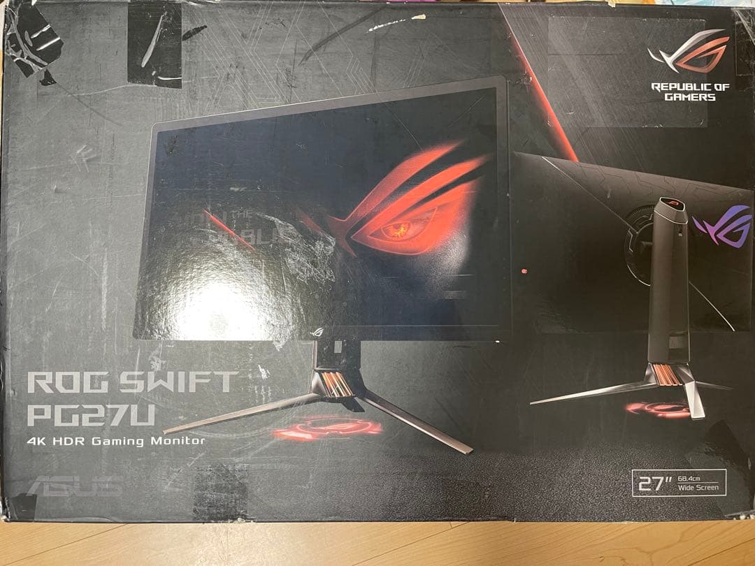 ROG ASUS PG27UQ 4Kゲーミングモニター