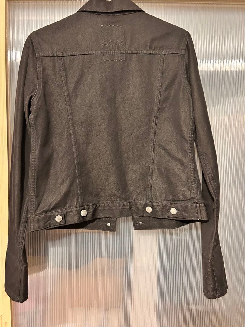 HELMUT LANG RAW SILK DENIM ジャケット 42 M