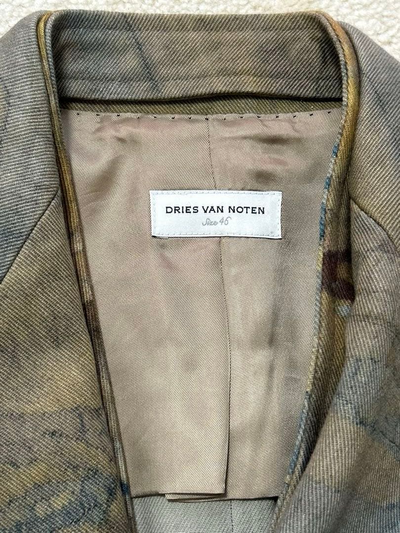 《未使用品》DRIES VAN NOTEN ダブルブレスト　テーラードジャケット