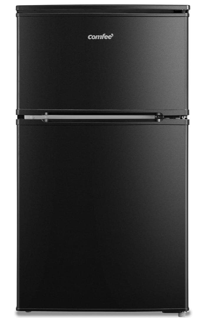 コンフィー COMFEE' 冷蔵庫 90L 2ドア RCT90BL(E) 黒