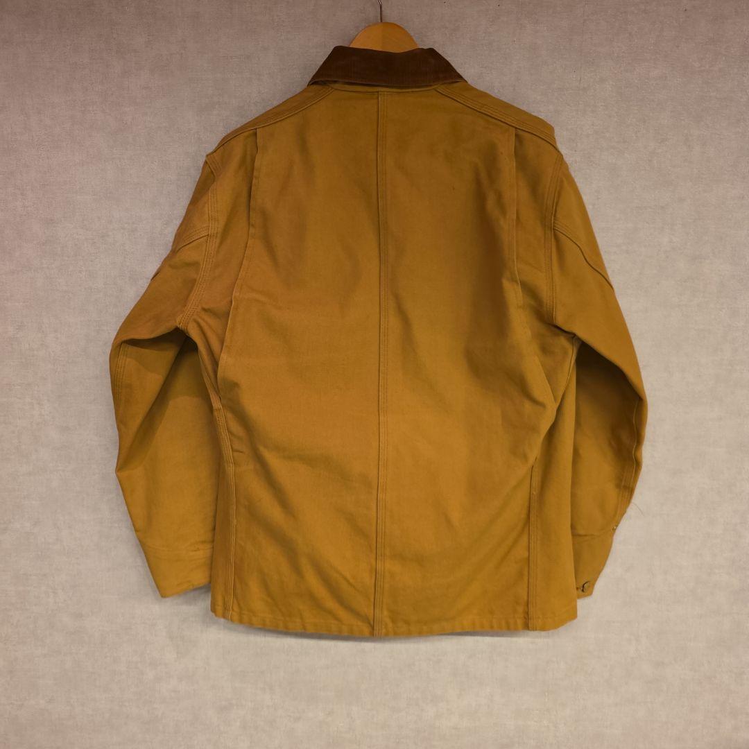 90s USA製　カーハート　ミシガンチョアコート　希少な裏地無し　ヴィンテージ