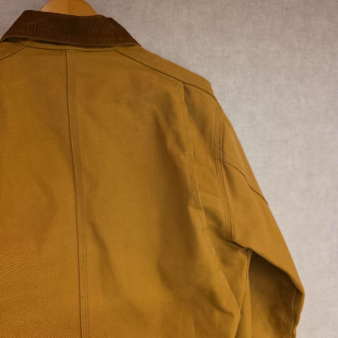 90s USA製　カーハート　ミシガンチョアコート　希少な裏地無し　ヴィンテージ