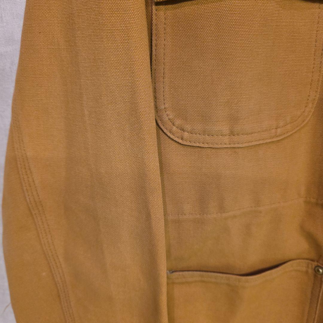 90s USA製　カーハート　ミシガンチョアコート　希少な裏地無し　ヴィンテージ