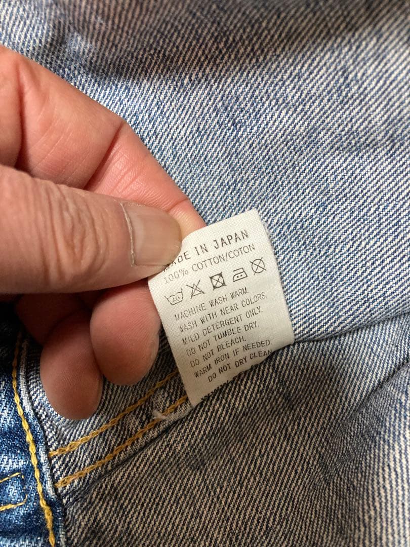orSlow オアスロウ　デニムジャケット　Mサイズ　セカンドタイプ