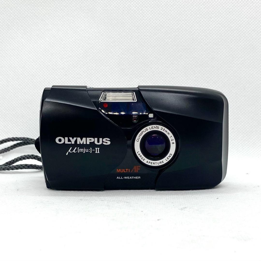 【C6682】OLYMPUS オリンパス mju II 初代 ブラック