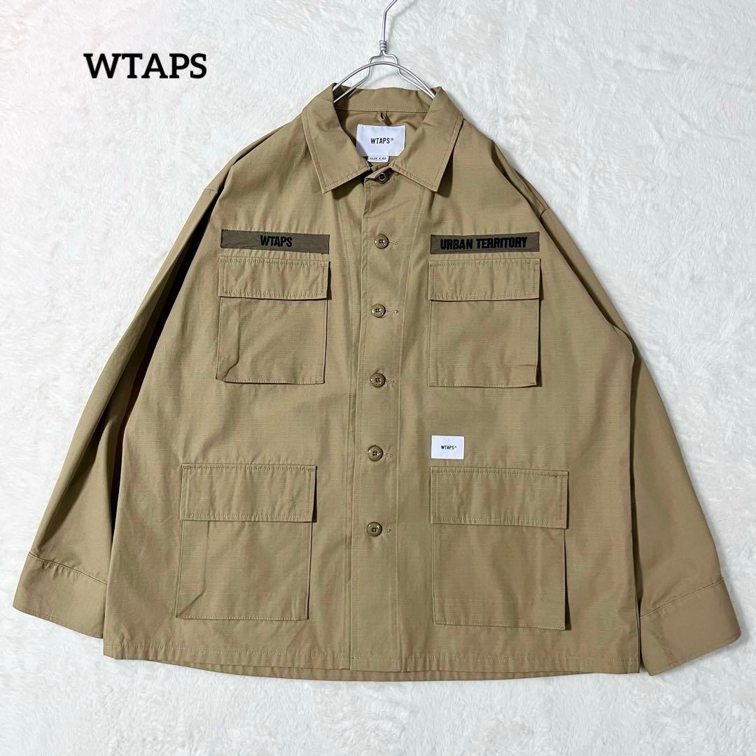 極美品✨WTAPS JUNGLE 02 LS COTTON RIPSTOP