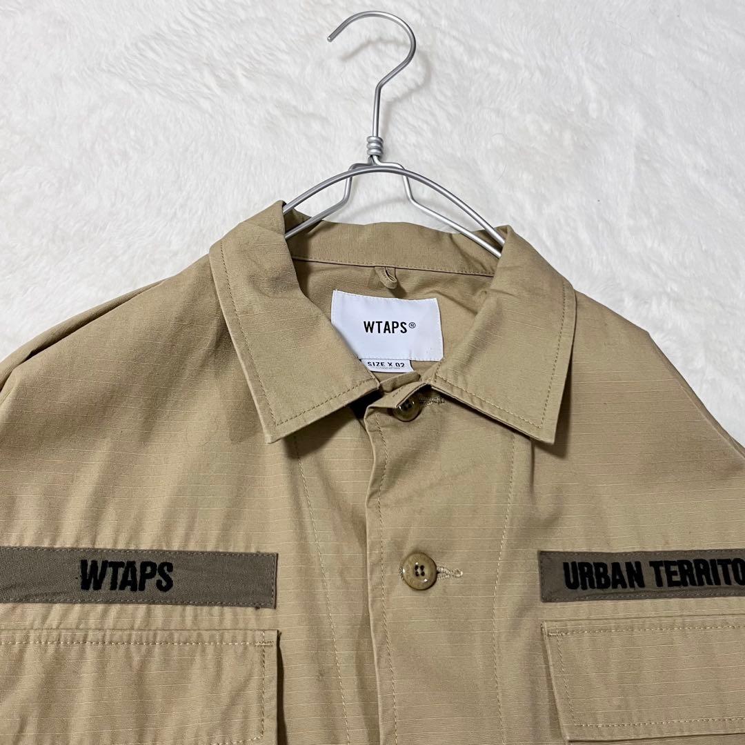 極美品✨WTAPS JUNGLE 02 LS COTTON RIPSTOP