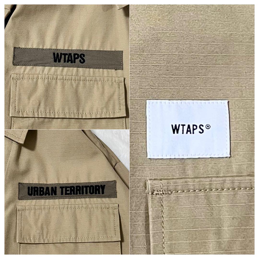 極美品✨WTAPS JUNGLE 02 LS COTTON RIPSTOP