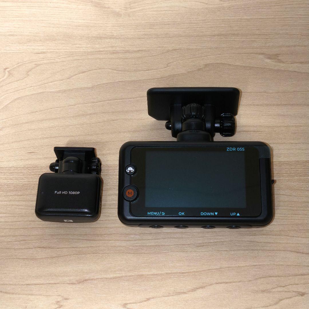 コムテック ZDR055 前後ドライブレコーダー