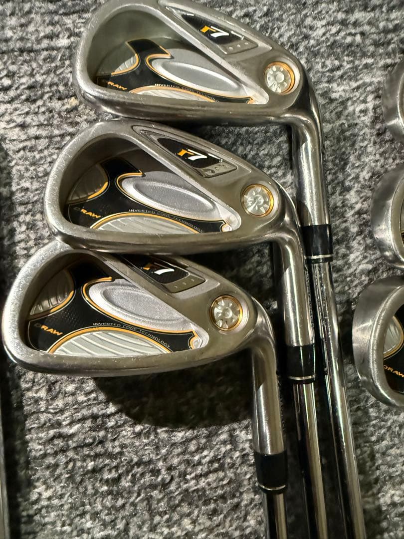 テーラーメイド R7アイアンセット 4〜9.P + ミズノ Sウェッジ 計8本