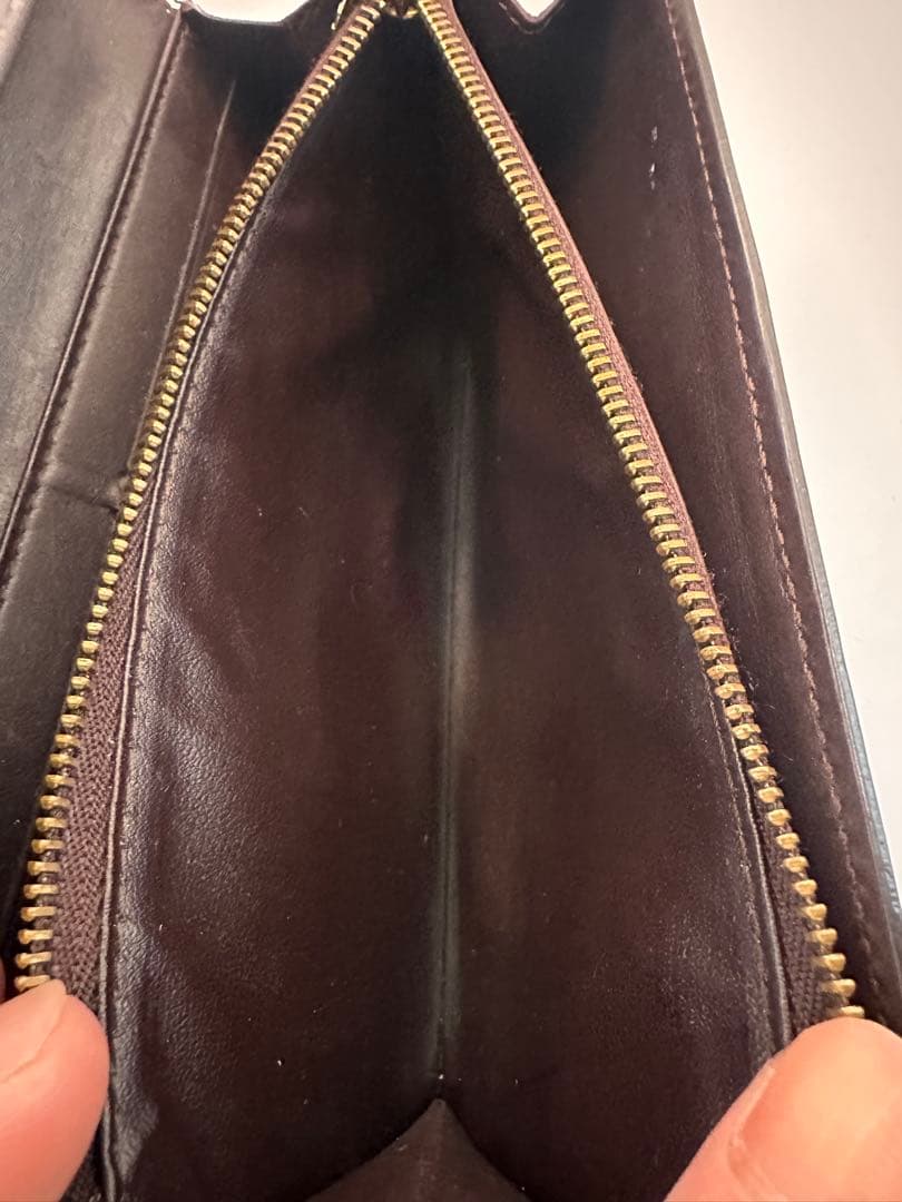 限定値下げ‼️Louis Vuitton✨️ ブラック 黒 レザー 長財布 ヴェルニ
