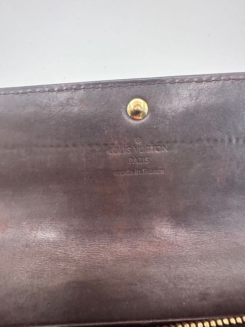 限定値下げ‼️Louis Vuitton✨️ ブラック 黒 レザー 長財布 ヴェルニ