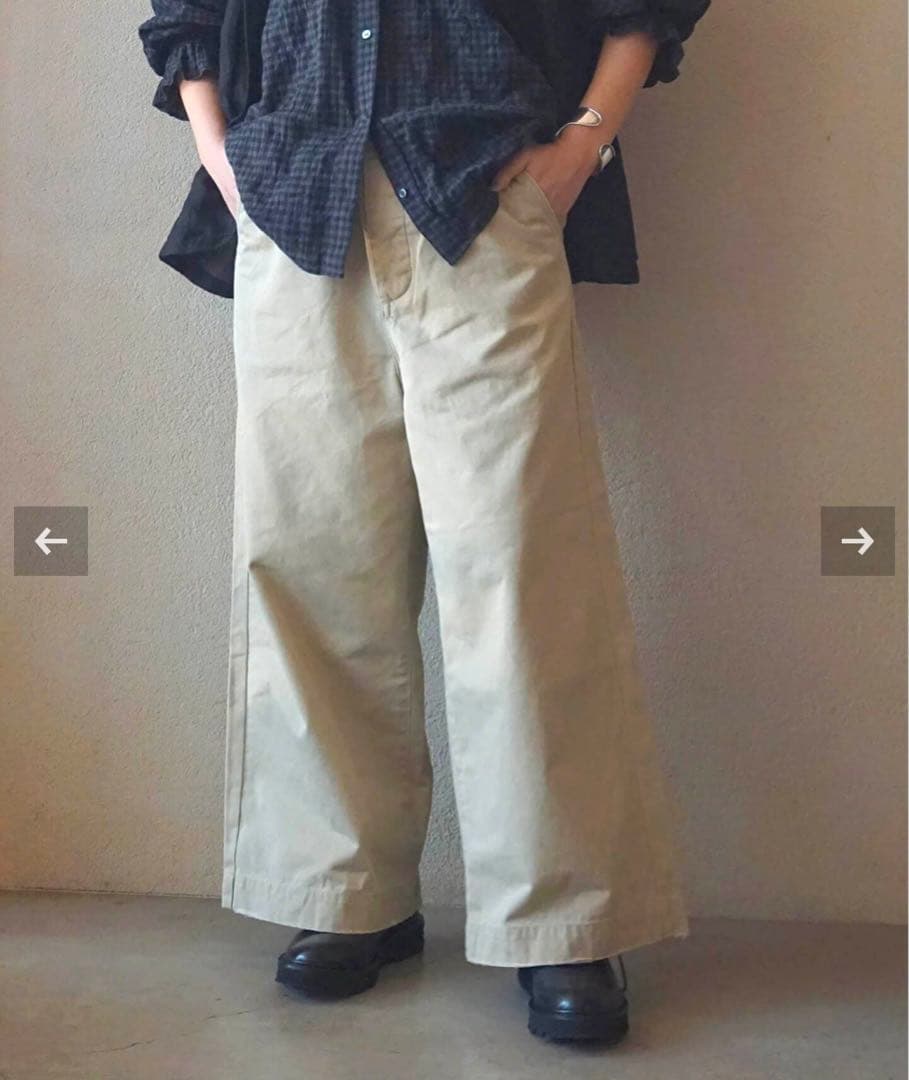 ジャーナルスタンダードラックス　ワイドチノ