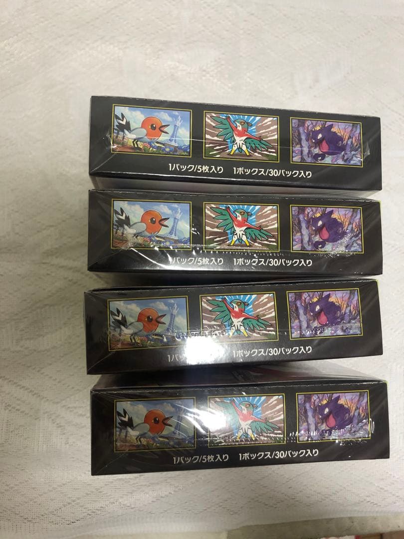 ポケモンカードゲーム　ムキニスゼロ　拡張パック、新品未開封 4BOX