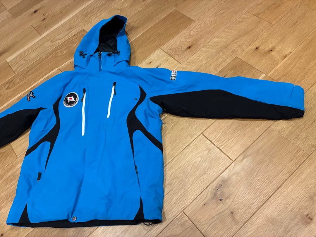 【赤いおはぎ】ミズノ高機能スキーウェア（SAJ）上下セットメンズLサイズ