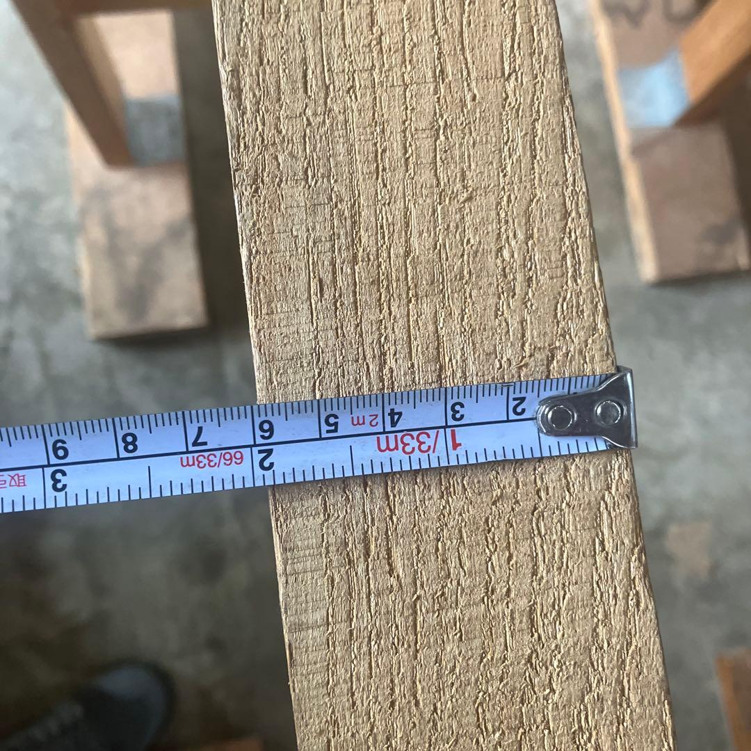 栗材　貴重　節少ない　乾燥済み