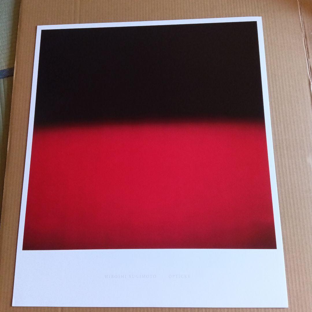 杉本博司　版画　ポスター　 OPTICKS　海景　リトグラフ　限定　２枚