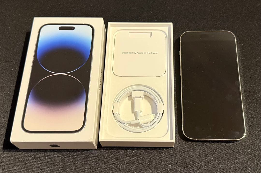 Apple iPhone 14 Pro 128GBシルバーArc Pulse付き