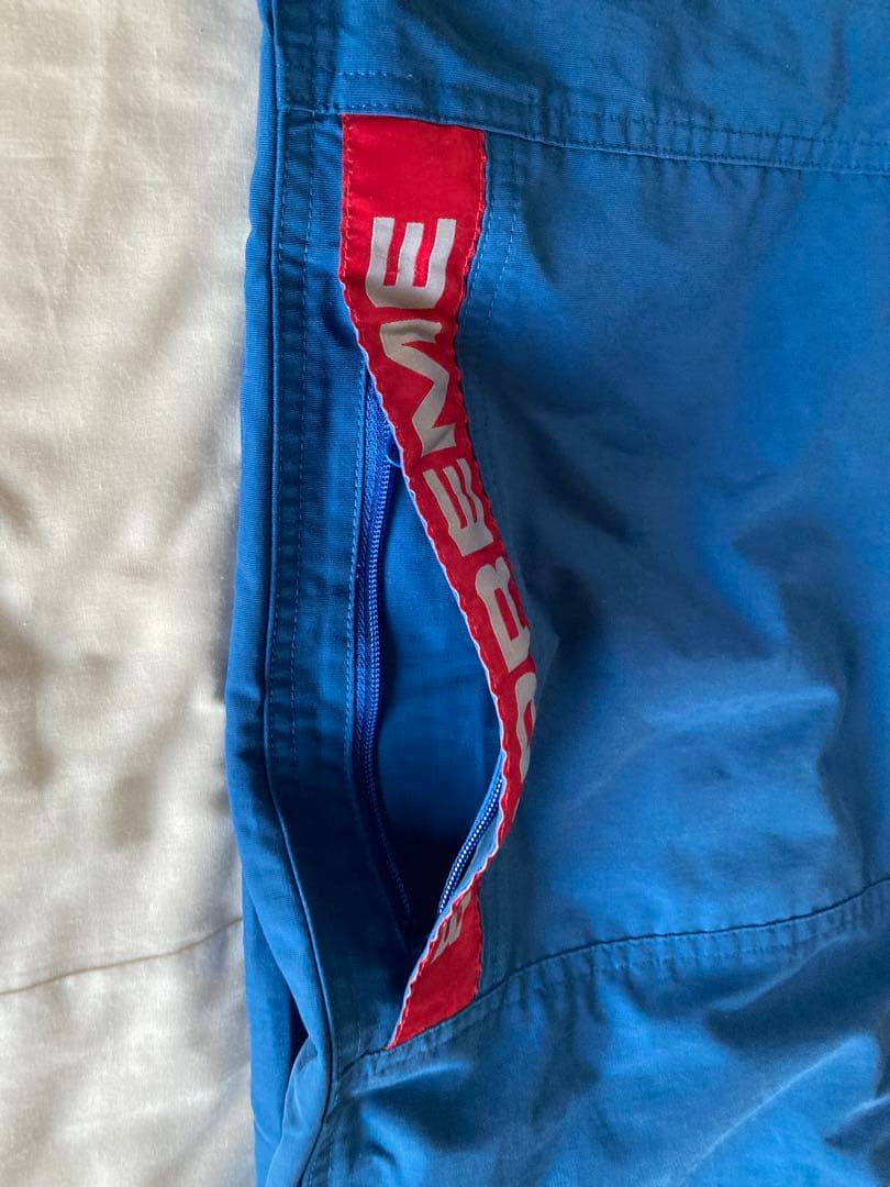 Supreme 青 ワークパンツ S