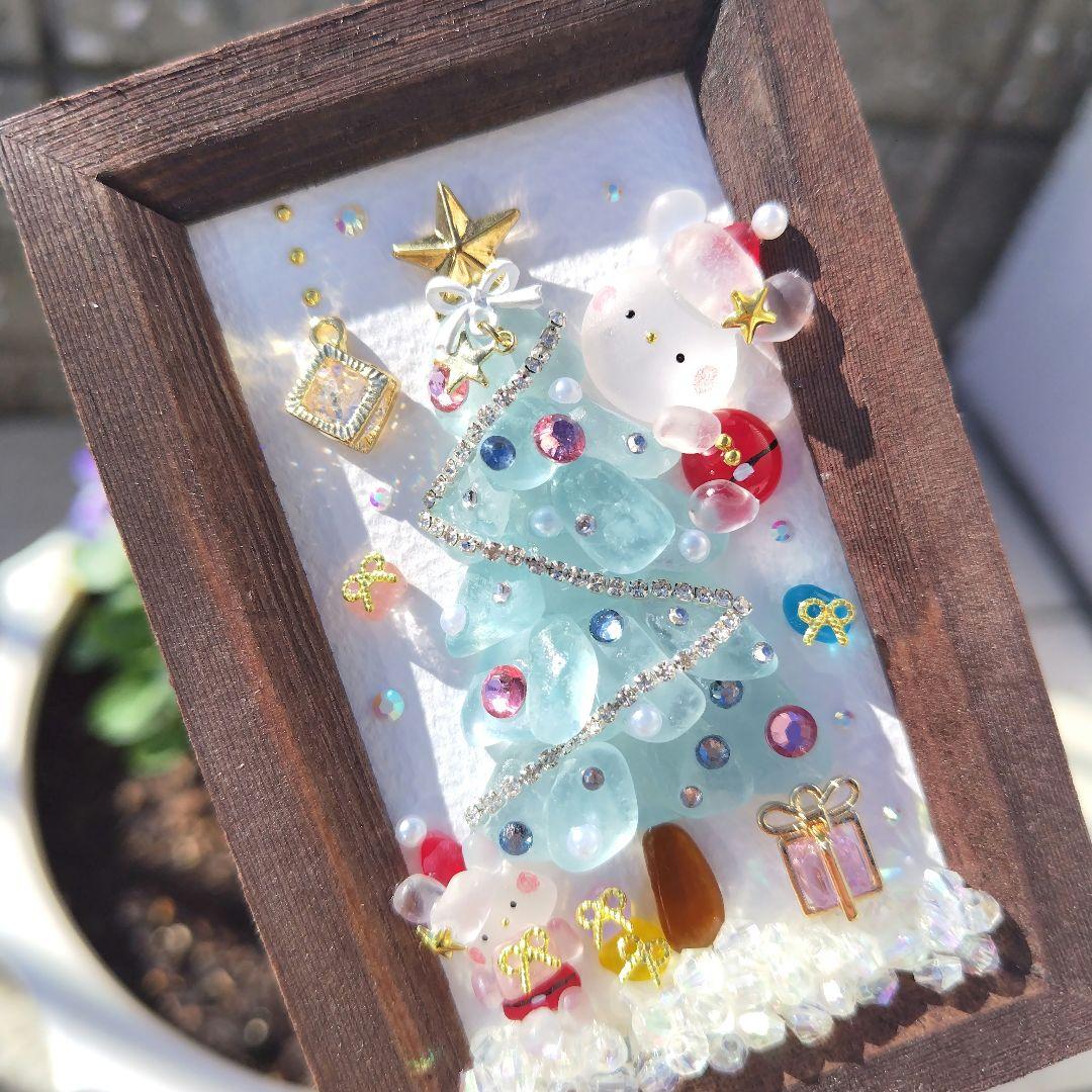 シーグラスアート『 Merry Christmas⁺ ⊹˚.～mini～』他2点