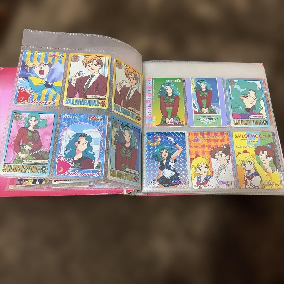 セーラームーン　カードダスファイル　カード約150枚入り　キラカード有り