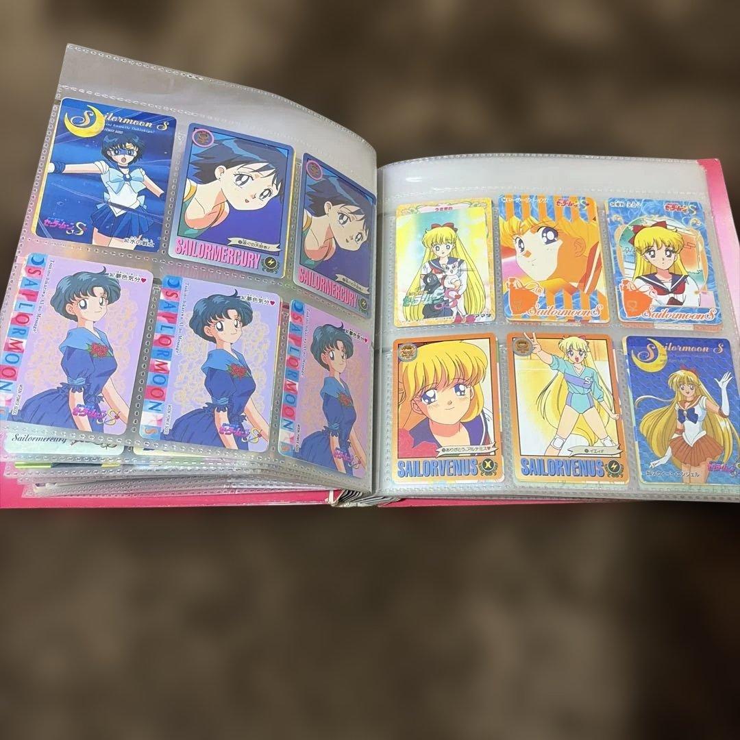 セーラームーン　カードダスファイル　カード約150枚入り　キラカード有り