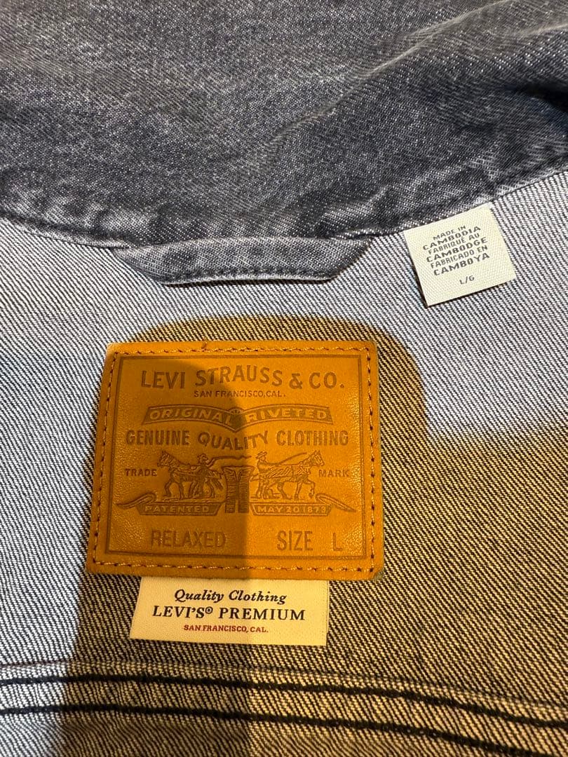 ×Levi's TYPE1復刻1st S506XX 大戦ブラック　L