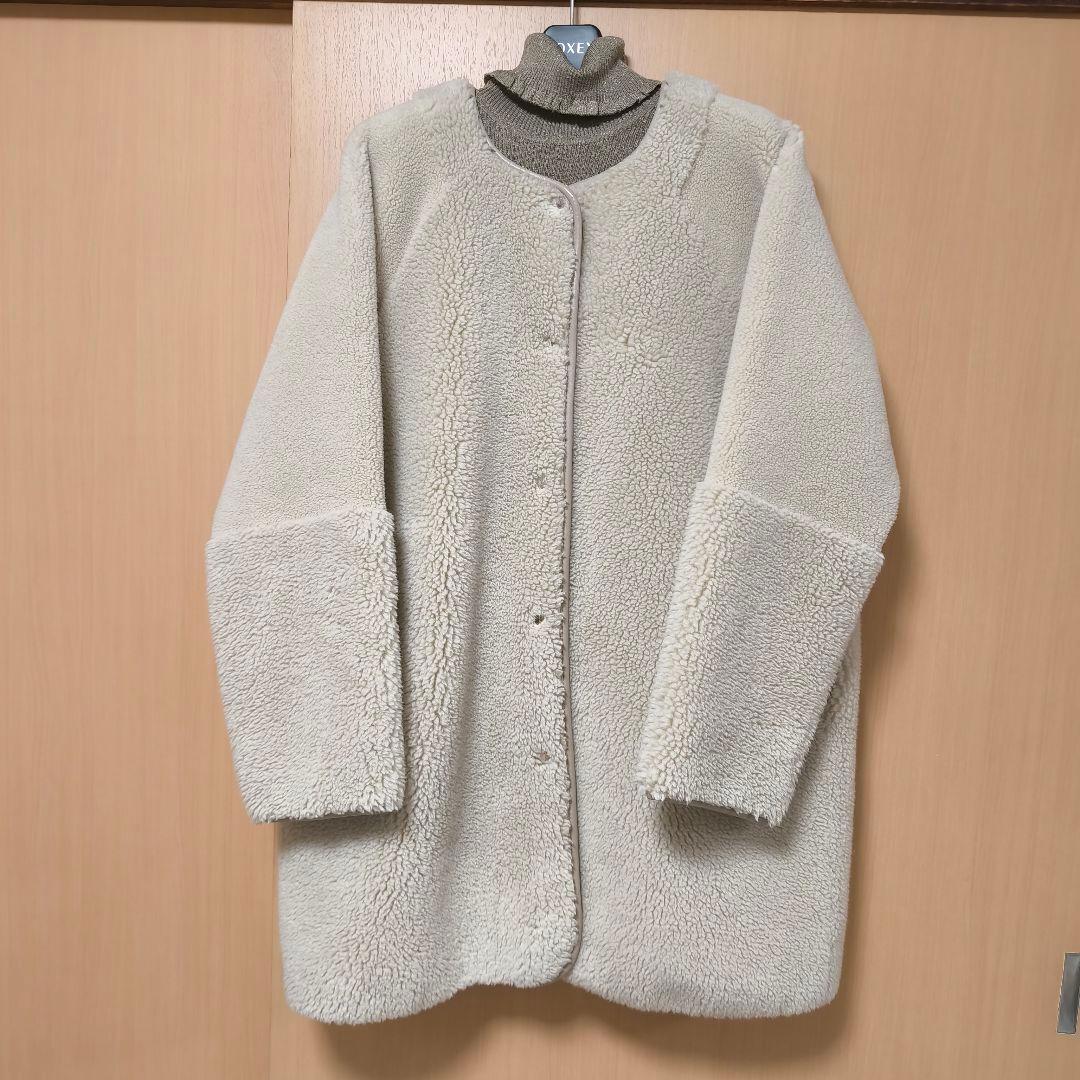 セール中❣️レリアン【美品未使用に近い】ボアコート　９号