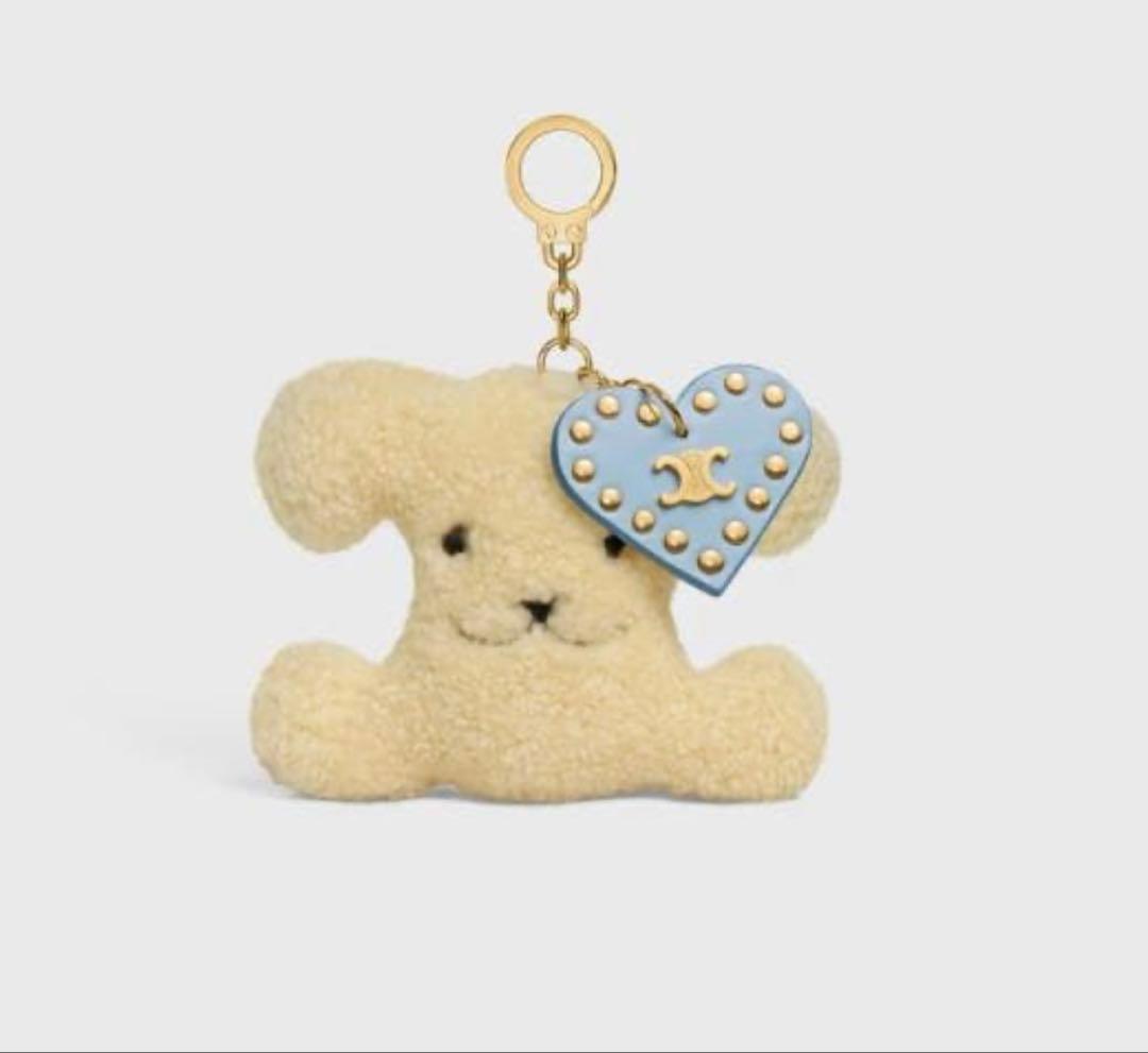 新品　付属品完備　CELINE セリーヌ　トリオンフ ポンポンチャーム