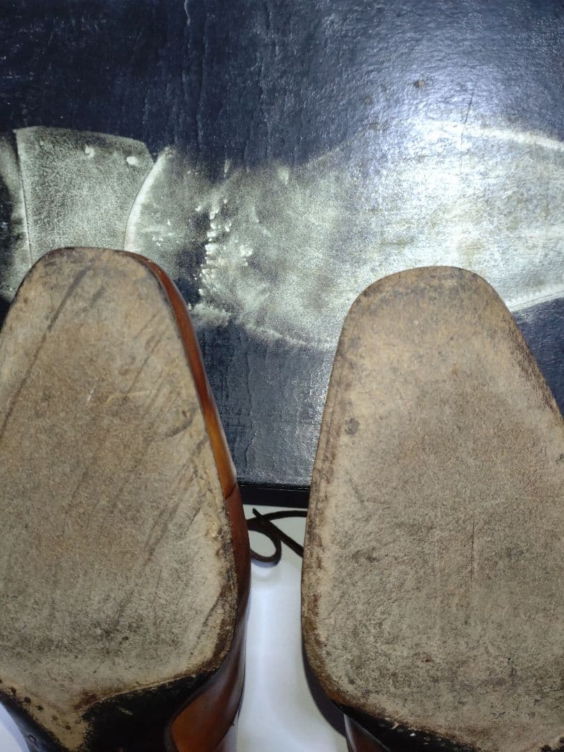 MAGNANNI ブラウン レザー ドレスシューズ