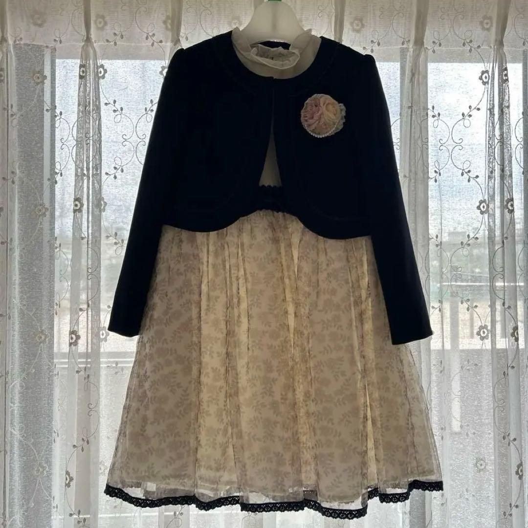 ELLE EN NOIR 入学式　セレモニー　ドレスセット　115cm